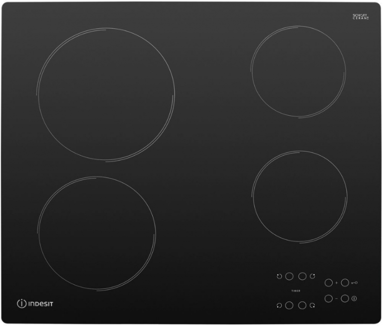 PLACA VITROCERÁMICA 4 ZONAS RI161C INDESIT