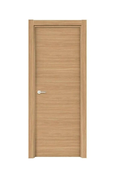 PUERTA INTERIOR EN BLOCK LACADA BLANCA VT5 VIDRIADA 82,5 CM DERECHA